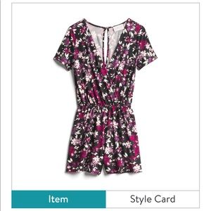 French Grey Pippa Brushed Knit Romper